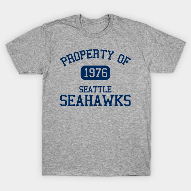 Property of Seattle Seahawks T-Shirt by Funnyteesforme